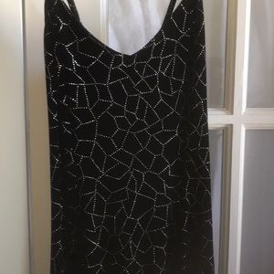 Luly K Long Black Dress